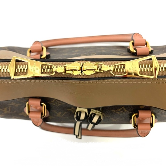 Louis Vuitton Monogram Tuileries Handbag Tote Bag Brown - Picture 8 of 10